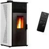 Poêle à granulés étanche Anita 12 kW Blanc Sannover