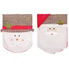 C375 Protection Chaise Noël Bonhomme de Neige