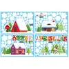 Stickers Noël Bonhomme de Neige