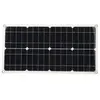 Kit de panneau d'alimentation solaire monocristallin flexible USB 25W ...