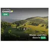 E-Carte cadeau GreenGo 25 euros