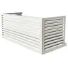 Decoclim - Cache unité extérieure en métal blanc option xxl - 23AXXL9010