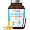 NUTRI&CO   Les Oméga-3   Huile de Poissons Sauvages   120 gélules TU