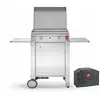 Plancha CHEF 55 Lisse + Chariot Fermé + Couvercle + Housse PLANET