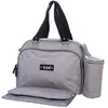 BABY ON BOARD Sac à langer SIMPLY Sushi - gris/noir