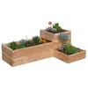 Carré de Potager 3 Niveaux Vivik en Bois LE CARRÉ FANTASTIK  Bois / Métal