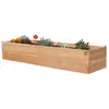 Carré de Potager Rectangulaire Lombrik en Bois LE CARRÉ FANTASTIK  Bois / Métal
