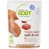 Good Goût Plat Patates Douces Sauté de Porc +6m Bio 190g