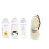 Le Biberon Français -SET 1 Biberon 360ml + 2 biberons 210ml Rainbow