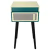Platine vinyle Halterrego Cottage Bleu Canard