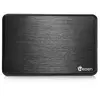 Heden Boitier Externe 2.5' pour DD SATA, Sortie USB 3.0 sans vis Noir