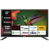 HEMING Smart TV 22'' 55 cm Android Connecté WIFI - 12/24V/220V - Campi...