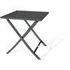 CITY GARDEN Table de jardin pliante en aluminium gris anthracite - MARIUS