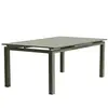 Dcb Garden - miami - Table de jardin 10 places en aluminium kaki