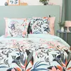 Easy Dort - Parure de lit 220x240 cm 100% Satin de Coton Bio Paya
