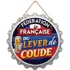 sdt capsule métal 30cm fédération - sud trading cd5696