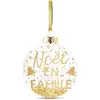 Sud Trading - Décoration de sapin à suspendre Noël en famille