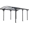 Chalet&jardin - Carport Couv'voiture 35 - Alu gris - 15,24 m²