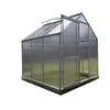 Serre polycarbonate Diamant 66 + base - 3,76 m² - Chalet et Jardin