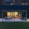 Pergola bioclimatique Ombréa VS adossée 4x6M - V2 - Anthracite