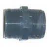 Mamelon double fileté pvc pression Droite / Gauche - Mâle à visser / Mâle à visser. - Filetage 50/60