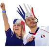 COURONNE AVEC SIFFLET - FRANCE - BLEU BLANC ROUGE