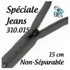 Fermeture éclair Jeans non séparable N°5 : 5 longueurs robustes pour d...