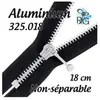 Fermeture éclair séparable aluminium N°5 (18 cm) : la légèreté et la r...