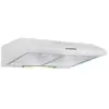 Nord Inox - Hotte casquette 60cm, 320m3/h, blanche avec filtre charbon.