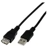 MCL MC922AMF-1M/N câble USB USB 2.0 USB A Noir