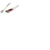 Mcl Samar - Jarretière optique OM3 duplex 50/125 multimode - st / lc 2m
