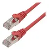 MCL Cordon de brassage RJ45 CAT 6A rouge 2 m