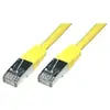 MCL Cordon de brassage - RJ45 CAT 6 F/UTP - 50 cm - Jaune