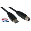 MCL MC923AB-2M/N câble USB USB A USB B Noir