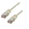 MCL Cordon de brassage - RJ45 CAT 5e F/UTP - 10 m - Gris