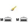 MCL Cordon de brassage - RJ45 CAT 5e F/UTP - 25 m - Gris