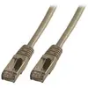 Cordon de brassage RJ45 CAT6 A F/UTP - 1 m - Gris - MCL