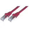 MCL Samar - Cordon de raccordement - RJ-45 (M) pour RJ-45 (M) - 3 m - UTP - CAT 6a - rouge