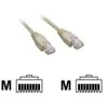 MCL Cordon de brassage - RJ45 CAT 6 U/UTP - 3 m - Gris