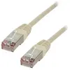 MCL Cordon de brassage - RJ45 CAT 5e F/UTP - 15 m - Gris