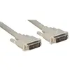 Câble DVI-I Mâle / DVI-I Mâle dual link (24+5) - 2 m - MCL - Ecran - Technologie Dual link