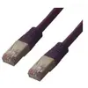 MCL Samar FCC6BM-2M/VI Cordon de brassage RJ45 CAT 6 F/UTP 2m Violet