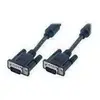 SAMAR MCL Câble S-VGA HD15 mâle / mâle surblindé 3 coax + 9 fils - 3m Noir