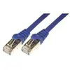 MCL Samar FCC6M-5M/B Cordon de brassage RJ45 CAT 6 U/UTP 5m Bleu