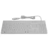 MCL - MP1A99AZZZACK729W - Clavier étanche filaire en silicone - Blanc