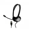 MCL - Casque filaire anti-bruit avec micro - USB