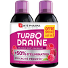 Forté Pharma Turbodraine draineur goût framboise lot 2x500ml