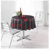 Paris Prix Nappe Polyester 180cm Amapola Anthracite
