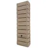 BELLIJARDIN Récupérateur d'eau de pluie WOOD 300 L imitation bois clair -