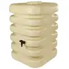 Récupérateur d'eau - BELLI - Cubique - 350 litres - Beige